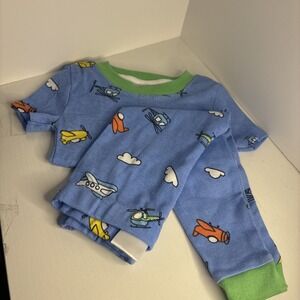 Airplane PJS Size 12 Month Kidgets Baby Boy